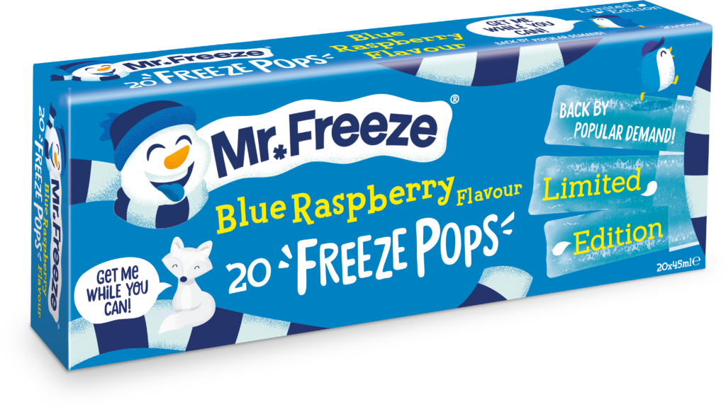 Mr Freeze-20x45ml Blue Raspberry