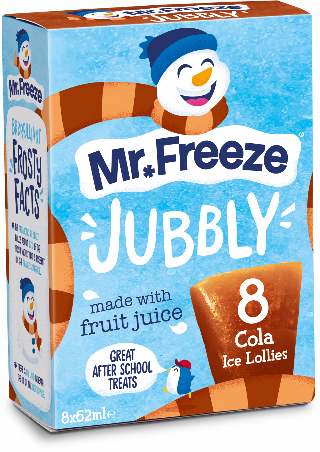 Mr Freeze Jubbly 8x62ml COLA